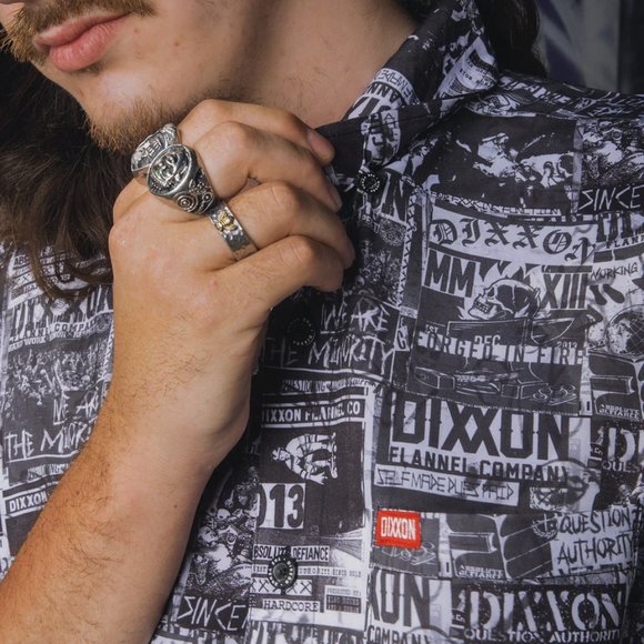 NWT Dixxon Flannel Venue Short Sleeve Concert Shirt (Various Sizes) - Picture 6 of 9
